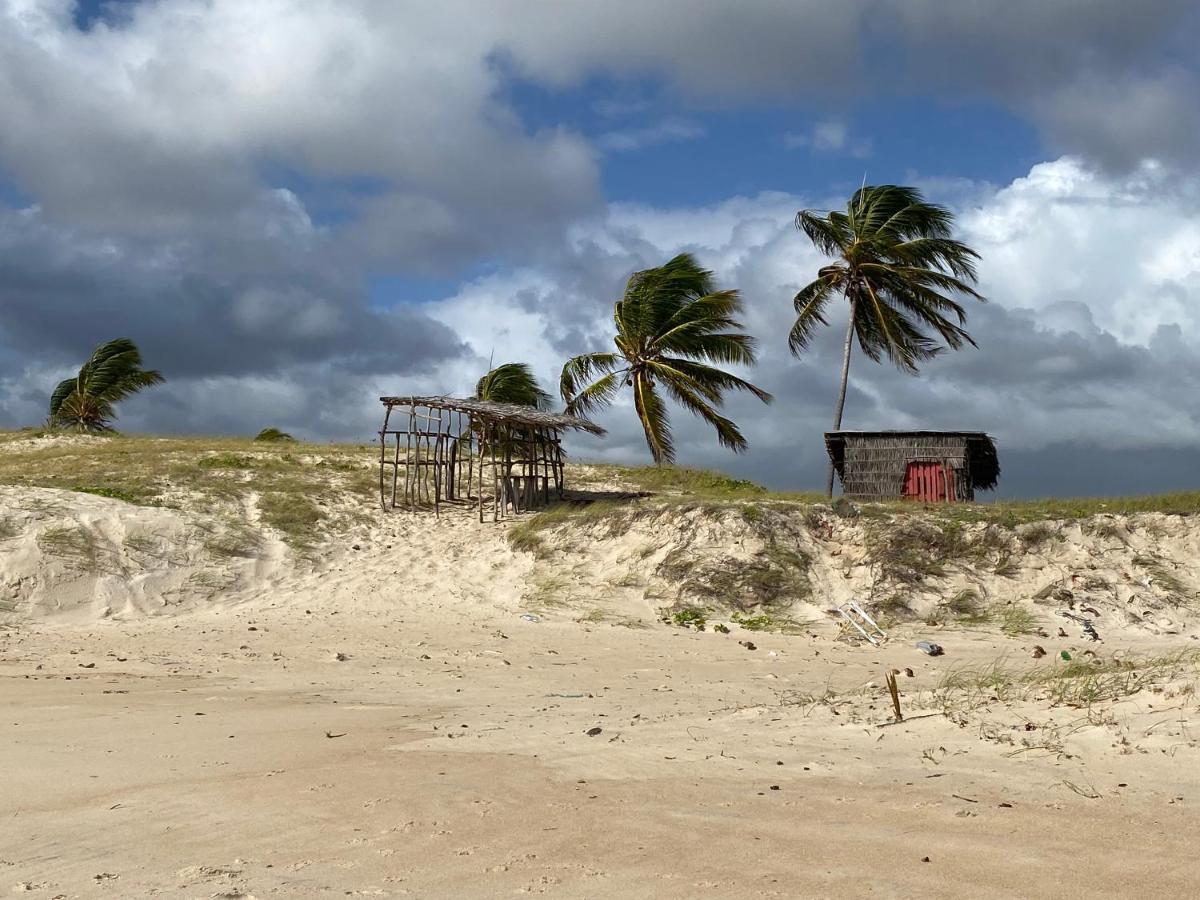Chale De Praia Em Condominio Jacuma Beach & Golf Village - Pe Na Areia المظهر الخارجي الصورة